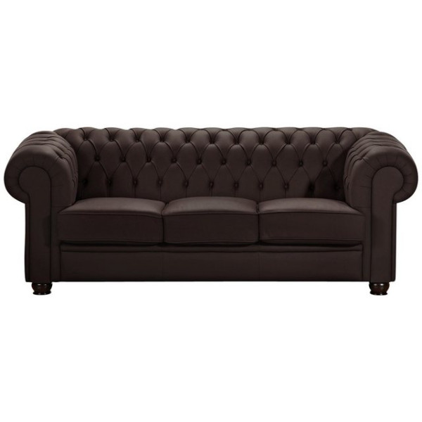 Max Winzer® Sofa Chandler, Sofa 3-Sitzer Kunstleder