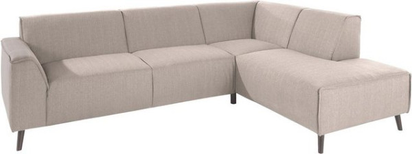 DOMO collection Ecksofa Amora, mit Ottomane, inklusive komfortablen Federkerns