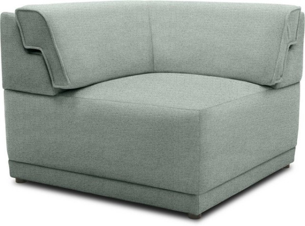 DOMO collection Sofa-Eckelement 800007, Rückenkissen aufstellbar, unendlich erweiterbar