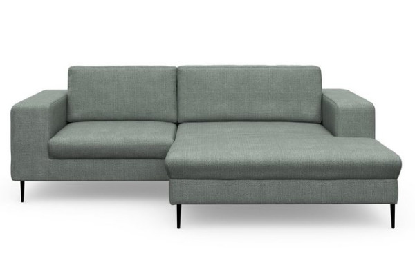 DOMO collection Ecksofa Modica, moderne Optik mit großzügiger Recamière, auch in Cord