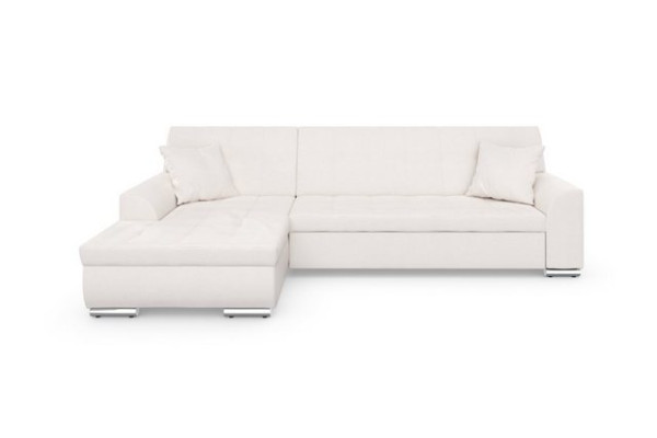 DOMO collection Ecksofa Treviso viele Bezüge, auch in Cord, Schlafsofa, B/T/H: 267/80/83 cm, wahlwei