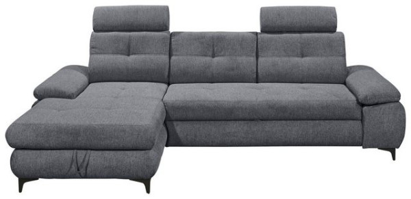 ED EXCITING DESIGN Ecksofa Altona, 2 Teile, Frei stellbar, Bettfunktion, Stauraum, Arm- und Kopfstüt