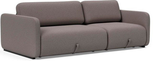 INNOVATION LIVING ™ Schlafsofa, integrierte Holzplatte, ausziehbare Sitzflächen