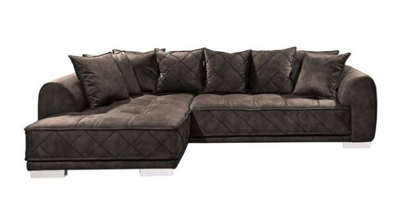 ED EXCITING DESIGN Ecksofa, Sentina Ecksofa 319 x 194 cm Ecksofa Couch Espresso