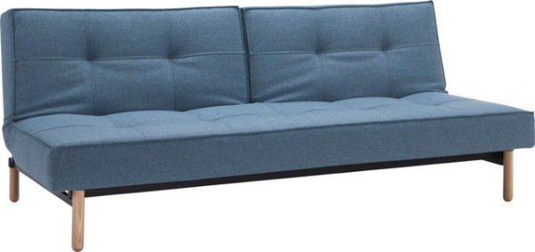 INNOVATION LIVING ™ Schlafsofa Splitback, mit Stem Beinen, in skandinavischen Design