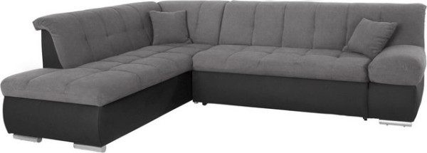 DOMO collection Ecksofa Mona, wahlweise mit Bett- und Armlehnfunktion