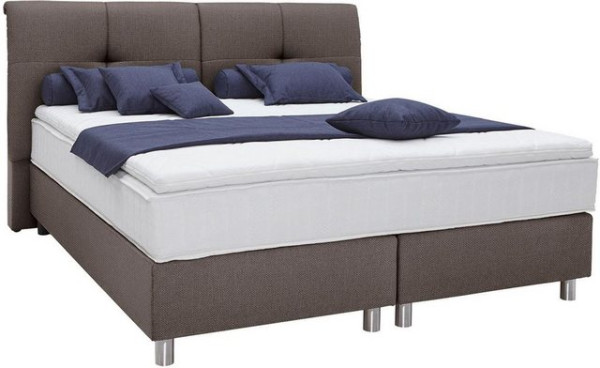 ADA trendline Boxspringbett Fara, mit getuftetem Kopfteil