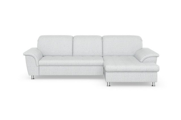 DOMO collection Ecksofa Franzi Steppung im Sitzbereich B7T/H: 278/162/80 cm, Schlafsofa, wahlweise m