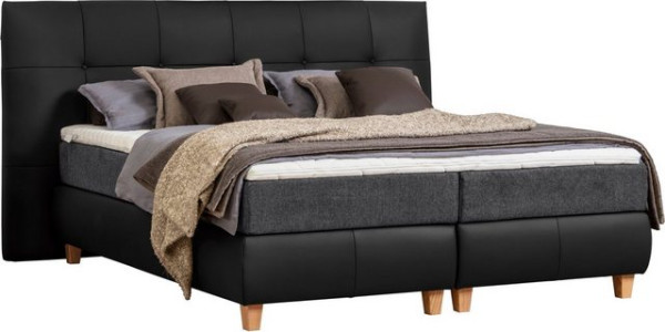 ADA trendline Boxspringbett Luella, ADA trendline Boxspringbett, inkl. Matratze und Viscoschaum-Topp