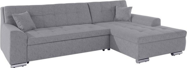 DOMO collection Ecksofa Aversa, wahlweise mit Bettfunktion