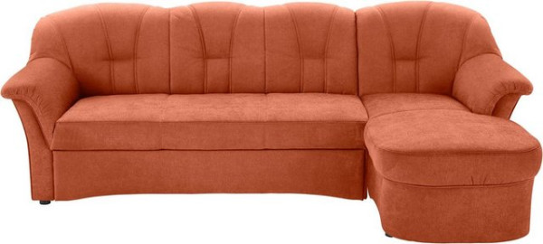 DOMO collection Ecksofa Papenburg, in großer Farbvielfalt, wahlweise mit Bettfunktion