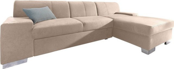 DOMO collection Ecksofa Star, wahlweise mit Bettfunktion