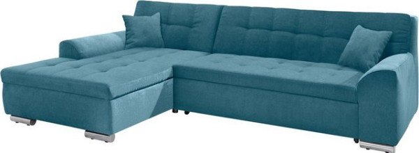 DOMO collection Ecksofa Aversa, wahlweise mit Bettfunktion