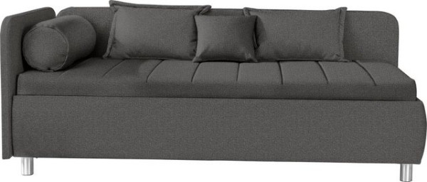 ADA trendline Schlafsofa Kiana, mit Bettkasten und Zierkissen, Liegefläche 90/200 cm oder 100/200 cm