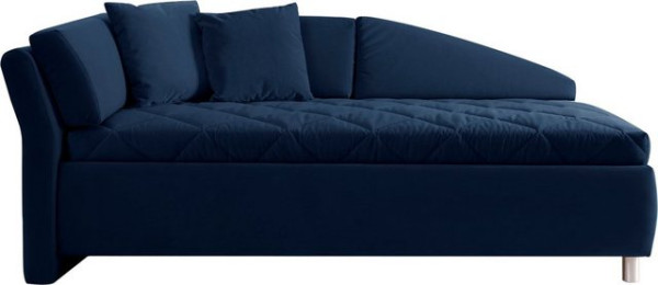 ADA trendline Schlafsofa Lindsay, Bettkasten, Zierkissen-Set aus: 2 Stk. 40x40cm, 1 Stk. 30x30cm