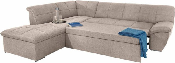 DOMO collection Ecksofa Flash, wahlweise mit Bettfunktion