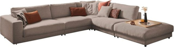 3C Candy Ecksofa Enisa II, incl. 3 Flatterkissen, wahlweise mit Flecken-Schutz-Bezug Easy care