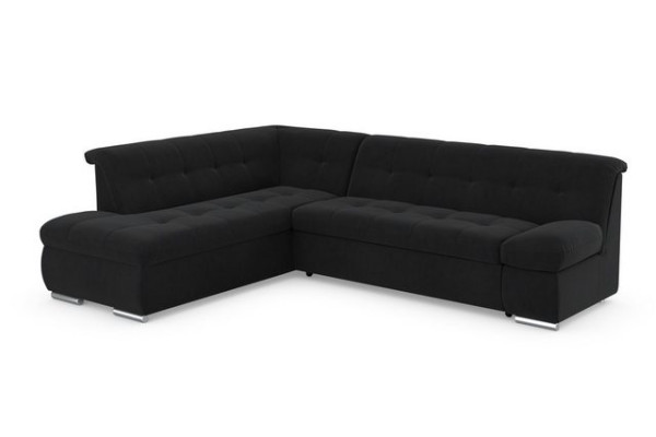 DOMO collection Ecksofa Mona, wahlweise mit Bett- und Armlehnfunktion