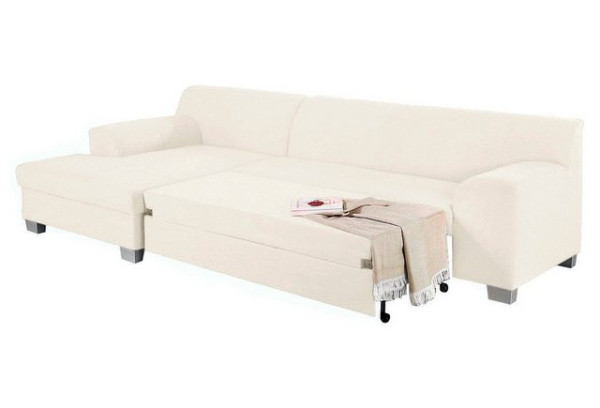 DOMO collection Ecksofa Amando, wahlweise mit Bettfunktion