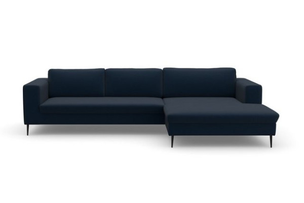 DOMO collection Ecksofa Modica, moderne Optik mit großzügiger Recamière, auch in Cord