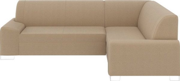 DOMO collection Ecksofa Anzio, Wahlweise mit Bettfunktion und Federkern