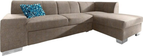 DOMO collection Ecksofa Star, wahlweise mit Bettfunktion