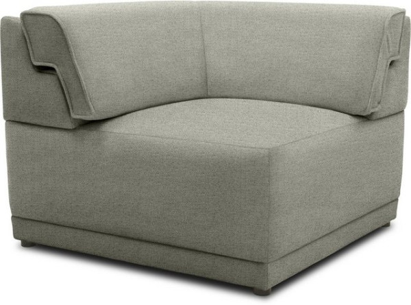 DOMO collection Sofa-Eckelement 800007, Rückenkissen aufstellbar, unendlich erweiterbar