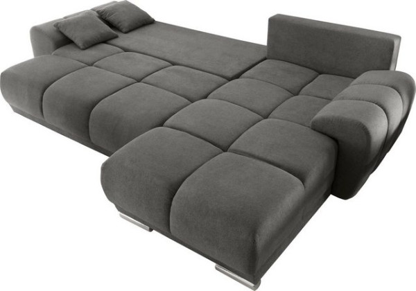 ED EXCITING DESIGN Ecksofa Anton, mit Schlaffunktion, Bettkasten, universell aufbaubar