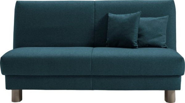 ell + ell Schlafsofa Enny, Liegefläche Breite 155 cm, Liegehöhe 45 cm, Füße alufarben