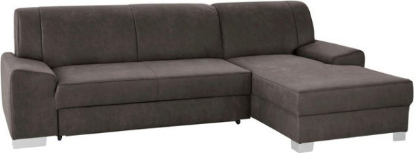 DOMO collection Ecksofa Anzio, wahlweise mit Bettfunktion und Federkern