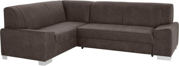 DOMO collection Ecksofa Anzio, Wahlweise mit Bettfunktion und Federkern