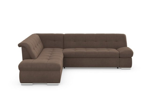 DOMO collection Ecksofa Mona, wahlweise mit Bett- und Armlehnfunktion