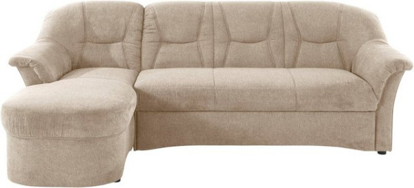 DOMO collection Ecksofa Sarafina, wahlweise mit Bettfunktion, optional mit Federkern