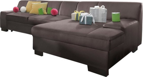 DOMO collection Ecksofa Norma Top, wahlweise mit Bettfunktion