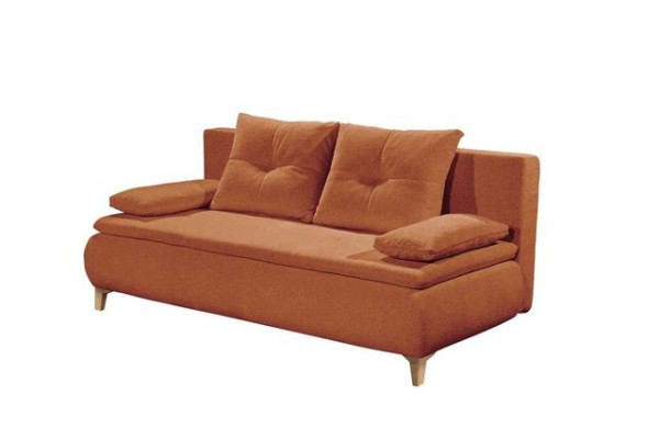 ED EXCITING DESIGN Schlafsofa, Magnus Schlafsofa Schlafcouch Polstergarnitur 200x158 cm Braun