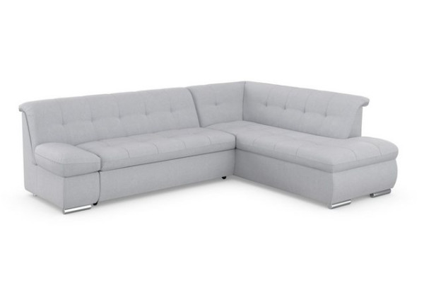 DOMO collection Ecksofa Mona, wahlweise mit Bett- und Armlehnfunktion