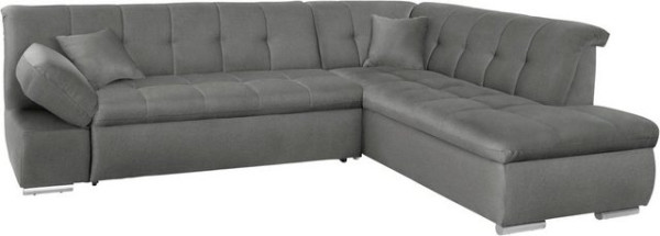 DOMO collection Ecksofa Mona, wahlweise mit Bett- und Armlehnfunktion