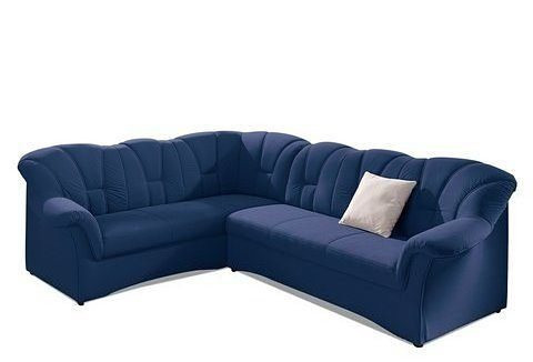 DOMO collection Ecksofa Papenburg B/T/H: 242/190/84 cm, wahlweise mit Bettfunktion, Langer Schenkel