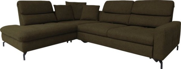 ADA trendline Ecksofa Louis, Breite 260 cm, Rückenlehnenverstellung, wahlweise mit Bettfunktion