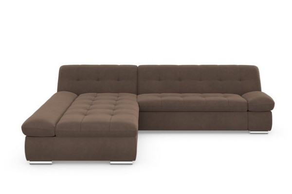 DOMO collection Ecksofa Mona, wahlweise mit Bettfunktion