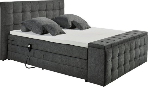 ED EXCITING DESIGN Boxspringbett Managua (6-St), Motor, harte Seite mit Kokosmatte, weiche Seite mit