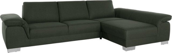 DOMO collection Ecksofa Caleri, wahlweise mit Armlehnfunktion