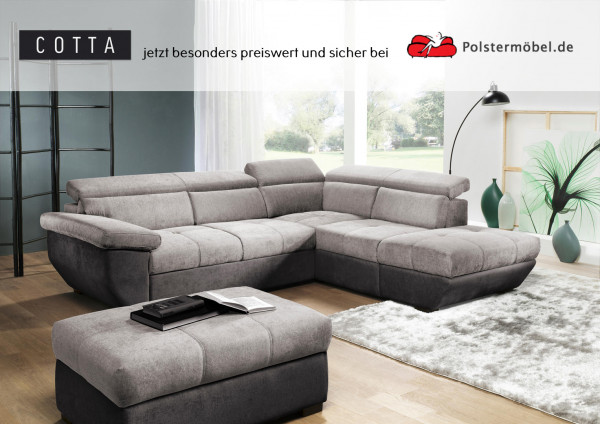 Ecksofa Polsterecke Cora