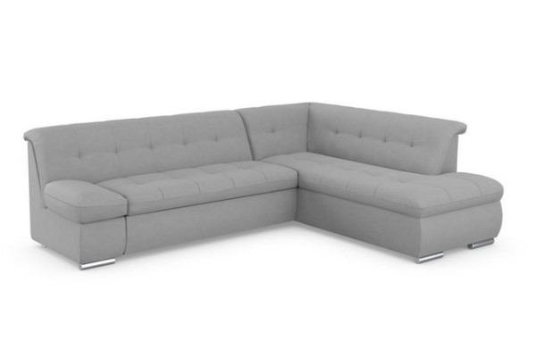 DOMO collection Ecksofa Mona, wahlweise mit Bett- und Armlehnfunktion