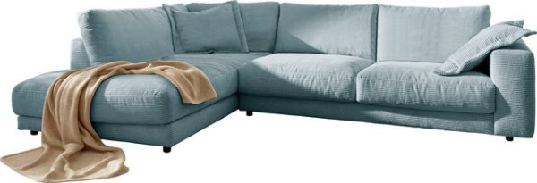 3C Candy Ecksofa Enisa XXL B/T/H: 325/224/85 cm, Kuschelig, gemütlich, in 5 Farben, Bezug in Cord, m