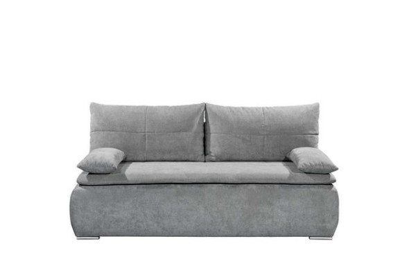 ED EXCITING DESIGN Schlafsofa, Jana Schlafsofa 208x95 cm Sofa Couch Schlafcouch Schlamm (Grau-Braun)