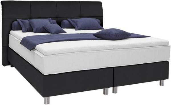 ADA trendline Boxspringbett Fara, mit getuftetem Kopfteil