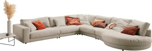 3C Candy Ecksofa Enisa II, incl. 3 Flatterkissen, wahlweise mit Flecken-Schutz-Bezug Easy care