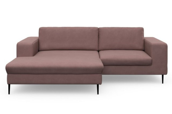 DOMO collection Ecksofa Modica, moderne Optik mit großzügiger Recamière, auch in Cord