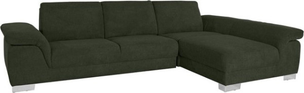 DOMO collection Ecksofa Caleri, wahlweise mit Armlehnfunktion